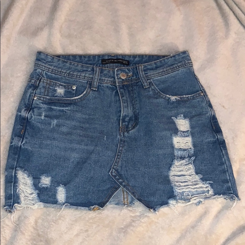 ❌SOLD❌ 🌸Chic Jean Skirt🌸